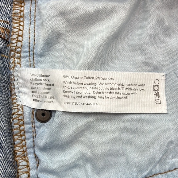 Eileen Fisher Straight Leg High Rise Size 16 - Picture 10 of 16